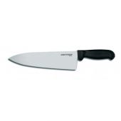 Dexter-Russell 31630 Basics Series 10" Cook's Knife with Wide High-Carbon Steel Blade and Black Handle