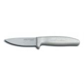 Dexter Russell 15313 Sani-Safe 3.5" Vegetable/Utility Knife with High-Carbon Steel Blade and White Handle
