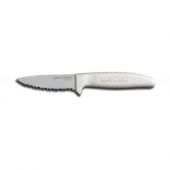 Dexter Russell 15343 Sani-Safe 3.5" Net and Utility Knife with Scalloped High-Carbon Steel Blade 