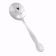 Winco 0024-04 6 3/16" Elegance Flatware Stainless Steel Bouillon Spoon