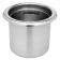 T & S Brass 006678-45 Stainless Steel Dipper Well Bowl with Brass Tubing