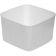 Carlisle 153202 White StorPlus 2 Qt Square Food Storage Container