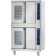 Alto-Shaam 2-ASC-4G/STK 38" Platinum Series Stacked Full Size Gas Convection Ovens With Manual Controls And Porcelain Enamel Interior, 120V/LP