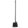 Carlisle 3686003 Black Duo Sweep 36" Lobby Broom with Threaded Metal Handle
