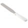 Tablecraft 4206 Stainless Steel 6" Silver Icing Spatula with ABS Handle