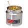 Nemco 6103A-ICL-220 11 Qt Round Stainless Steel Electric Cooker/Warmer with Insert - 220V