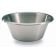 Matfer 702624 9 1/2" Stainless Steel Flat Bottom Mixing Bowl