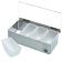 American Metalcraft CD4 Stainless Steel 4 Compartment Unchilled Condiment Holder