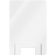 Aarco FPS3624PC Freestanding Polycarbonate Protective Shield with Pass-Thru, 36" x 24"