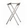 American Metalcraft TRSD1815 31" Deluxe Polished Chrome Folding Tray Stand