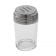 American Metalcraft 4407 Glass 6 Ounce Spice Shaker with Slotted Stainless Steel Lid
