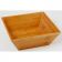American Metalcraft BAM124 Brown 228 oz 12 Inch Square Bamboo Bowl
