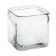 American Metalcraft GJ72 72 Ounce Square Glass Condiment Jar