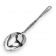 American Metalcraft HMMS12 Hammered Stainless Steel 13" 4 Ounce Solid Oval Portion Control Spoon