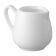 American Metalcraft PCR25 White 2.5 Ounce Porcelain Creamer with Handle