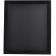 American Metalcraft WBUBL40 18 1/2" x 14 1/2" Black Small Securit Write On Wall Sign Board
