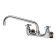 T&S Brass B-0290 - 12-Inch Wall Mounted Big-Flo Kettle & Pot Sink Mixing Faucet with 8-Inch Centers