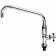 T&S Brass B-0296 Single Center Deck-Mounted Big-Flo Faucet with 12" Swing Nozzle - 1/2" NPT