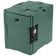 Cambro UPC400SP192 Granite Green 18" Wide Security Package Ultra Camcarrier Front-Loading 8" Deep Insulated Polyethylene Stackable Food Pan Carrier