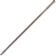 Carlisle 40225EC01 Brown 60 Inch Sparta Fiberglass Broom Handle With 3/4" ACME Threaded Tip