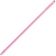 Carlisle 40225EC26 Pink 60 Inch Sparta Fiberglass Broom Handle With 3/4" ACME Threaded Tip