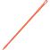 Carlisle 41225EC24 Orange 48 Inch Sparta Fiberglass Broom Handle With 3/4" ACME Threaded Tip