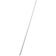 Carlisle 4122600 White 72 Inch Sparta Spectrum Fiberglass Threaded Broom Handle With Self‑Locking Flex-Tip