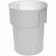 Carlisle 220002 White Bain Marie 22 Qt Polyethylene Round Food Storage Container