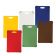 Tablecraft CBG1520APK6 20" x 15" x .5" Assorted Color Plastic 6 Pack Of Grippy Cutting Boards