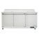 Empura E-KSP72 72" Sandwich/Salad Table Refrigerator Stainless Steel With 3 Solid Doors, 18 Pans And 11" Cutting Board - 18 Cu Ft, 115 Volts
