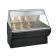 Alto-Shaam EC2SYS-48-BLK 48" Black Full Service Heated Display Case With Base And Angled Glass, 120V/208-240V