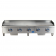 Globe GG60TG 60” Wide Gas Countertop Griddle With Five Burners And Thermostatic Controls - 150,000 BTU