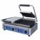 Globe GPGDUE10 Bistro Grooved Cast Iron Top And Bottom Double Panini Sandwich Grill - 208-240V / 3200W