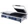 Globe GSGDUE14D Smooth Cast Iron Top And Bottom Deluxe Double Panini Sandwich Grill - 208-240V / 5400/7200W