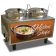 Winco Benchmark 51072S Countertop Food Pan Soup Station Warmer/Cooker Two 7 qt. Wells