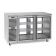 Krowne PTSD60L 60" Pass-Thru Back Bar Storage Cabinet with Self-Contained Condenser on Left