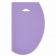 Winco PDS-7P 7.5" x 4.75" Allergen Free Purple Plastic Dough Scraper