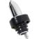Winco PP-C Chrome Plated Free Flow Pourer with Black Collar