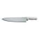 Dexter-Russell 12473 12" Sani-Safe Cook's Knife with High-Carbon Steel Blade and White Handle