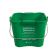 San Jamar KPP97GN 3 Quart Green Cleaning Kleen-Pail Pro