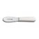 Dexter Russell 24403 Sofgrip 3.5" Scalloped Sandwich Spreader with White Handle