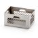 American Metalcraft SPC3 3 1/2" x 2 1/2" Rectangular Stainless Steel Sugar Packet Milk Crate