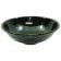 Tablecraft 282B 36 oz. Round 8" Black Melamine Stackable Bowls