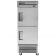 True T-23-2-HC T Series Reach-In One Section Refrigerator w/ Two Solid Swing Half Doors And Three PVC Coated Wire Shelves