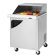 Turbo Air TST-28SD-12-N-SL 27-1/2" Super Deluxe Series Mega Top Insulated Self-Contained Refrigeration Salad / Sandwich Food Prep Table with Slide Back Lid, 12 Condiment Pans and 9-1/2" Cutting Board, 8 Cubic Feet, 115 Volts