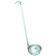 Vollrath 46810 Economy 1-Piece 1/2 oz Stainless Steel Round Serving Ladle With 11" Hooked-Groove Handle