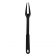Winco NC-PF2 Black 2 Prong Nylon 12" Cooks Fork