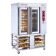 Blodgett XR8-E/STAND_208/60/3 48" Electric Mini Rotating Rack Bakery Convection Oven with Stand - 208V, 15 kW