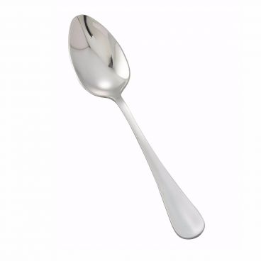 Winco 0034-10 8 5/8" Stanford Flatware Stainless Steel European Size Tablespoon