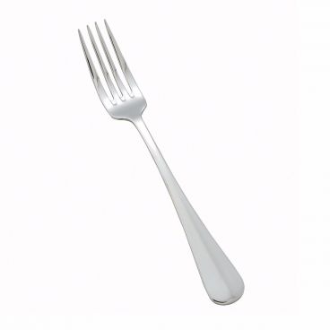 Winco 0034-11 8 1/4" Stanford Flatware Stainless Steel European Size Table Fork